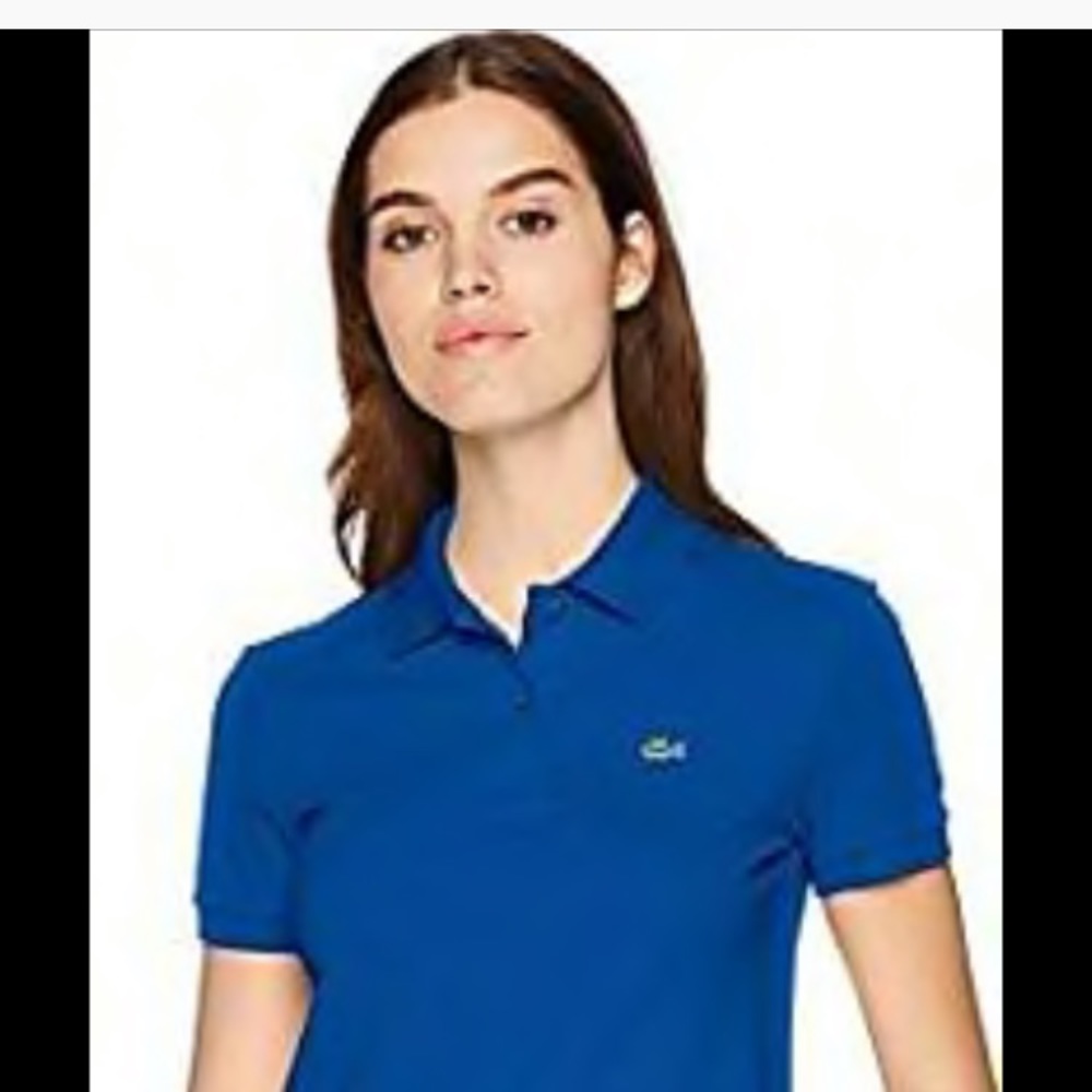 Blue Lacoste Polo